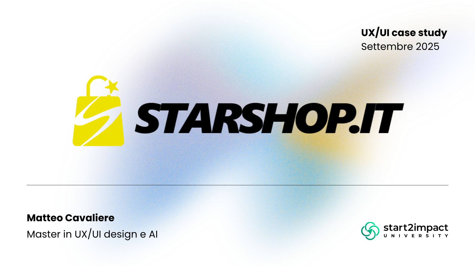 Copertina progetto Starshop
